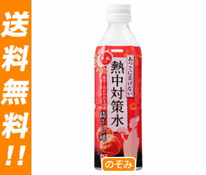 【送料無料・2ケースセット】赤穂化成 熱中対策水 梅干し味500mlPET×24本入×（2ケース）【RCPmara1207】