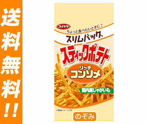 【送料無料】コイケヤ スティックポテト リッチコンソメ味50g×12(6×2)個入【ヤマト運輸・佐川急便の選択OK！】