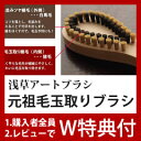 【在庫あり】\ページ限定・マジッククロス付/ 【日本製】【浅草アートブラシ 元祖毛玉取りブラシ】 浅草アートブラシ元祖毛玉取り 毛玉取りブラシ 洋服ブラシ 一本