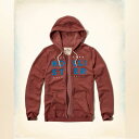 ◆【期間限定値下げ中】【送料無料】【新品】ホリスター【Mensメンズ】ロゴフルジップパーカー/Burgandy【Textured Logo Graphic Hoodie】【HOLLISTERCo.】【本物保証】