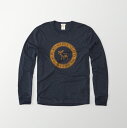 ◆【期間限定値下げ中】【送料無料】【新品】アバクロ【Mensメンズ】グラフィック長袖Tシャツ(ロンT)/Navy【Logo Graphic Long Sleeve Tee】【Abercrombie&Fitch】【本物保証】