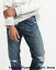 ◆【新品】アバクロ【Mensメンズ】ストレッチ ストレートジーンズ/Ripped Medium Wash【Color:281】【Kennan Ripped Straight Jeans】【デニム】【Abercrombie&Fitch】【本物保証】