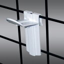【国産品】樹脂製ネット用フック・ワイド<白> 3LHW-20 ×100セット