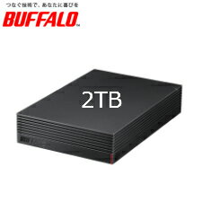 【送料無料】バッファローUSB3.1(Gen1)/USB3.0/USB2.0接続外付けHDDPC用＆TV録画用静音＆防振＆放熱設計日本製見守り合図<strong>2TB</strong>ブラック HD-NRLD2.0U3-BA