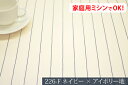 オックスプリント ピンストライプ 【色:ネイビー×アイボリー...