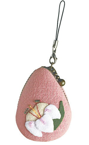 キット・花のしずくマカロンポーチ・7月 百合【RCP】