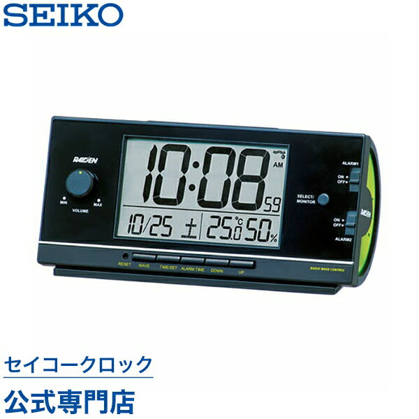セイコークロック　SEIKO　ピクシス　目覚まし時計　置き時計　電波時計　NR534K　セ…...:nuts-seikoclock:10001060