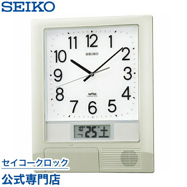 SEIKOギフト包装無料 セイコークロック　SEIKO　掛け時計 壁掛け　電波時計　PT201S　セイコー掛け時計 壁掛け　セイコー電波時計　スイープ　プログラム　チャイム　メロディ　おしゃれ【あす楽対応】【送料無料】【ギフト】