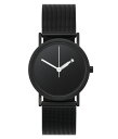 【送料無料】　ノーマルタイムピーシズ　【Normal Timepieces】　エクストラノーマル　Extra Normal　EN-M005　ブラック　メタルメッシュモデル