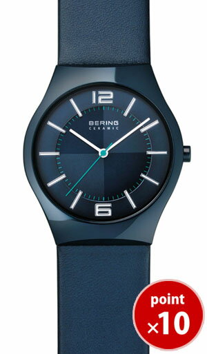 ☆☆　　ベーリング　BERING　メンズ　レディース　腕時計　32039-887　日本市場のみ300本限定　ノーザンライツ　サファイアガラスセラミック　カーフレザーベルト　　　　BERING　ベーリング　腕時計