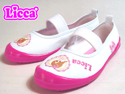 Ricca　リカちゃん　スクール上履き　バレエシューズ　カラー：ピンク【靴】【ラッピング無料】