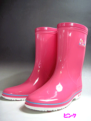 【rainsnow-boots】CALLEN JUNIOR　カレンジュニア　レインブーツ　長靴　雨靴　カラー：ピンク【靴】【ラッピング無料】