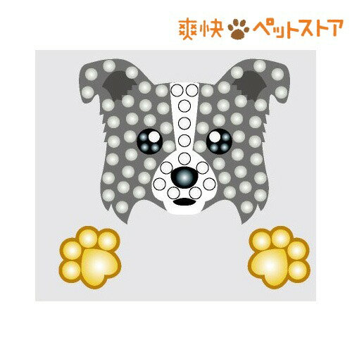 【ラクーポンで割引】ドッグデコシール ボーダー・コリー(1枚入)[犬 シール]