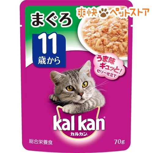 カルカンパウチ　11歳から　まぐろ(70g)【カルカン(kal kan)】[キャットフード ウェット]