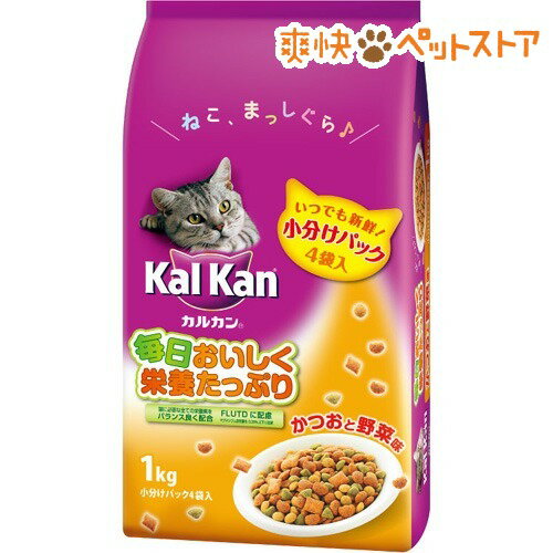 カルカン ドライ かつおと野菜味(1kg)【カルカン(kal kan)】カルカン ドライ かつおと野菜味 / カルカン(kal kan)★税込1980円以上で送料無料★