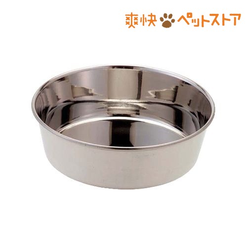 【ラクーポンで割引】ステンレス食器 犬用皿型(Sサイズ)[犬 食器]