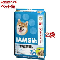 <strong>アイムス</strong> 成犬用 体重管理用 チキン 小粒(<strong>12kg</strong>*2コセット)【d_iamsdog】【iamsd101609】【dalc_iams】【d_iams】【202009_sp】【<strong>アイムス</strong>】[<strong>ドッグフード</strong>]