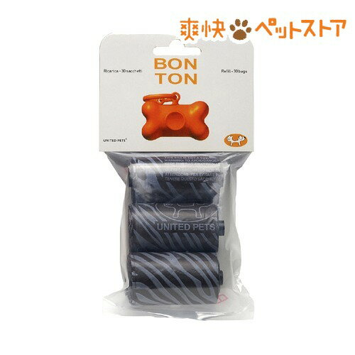 【ラクーポンで割引】ユナイテッドペッツ ボントン 取替用袋 ブラック(1コ入)【ユナイテッドペッツ(UNITED PETS)】[犬 ウンチ処理袋]