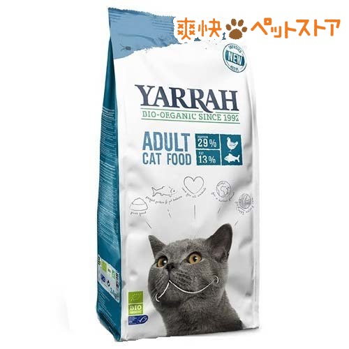 ヤラー オーガニックキャットフードフィッシュ(800g)【ヤラー(YARRAH)】[キャットフード ドライ]