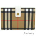 無料父の日ラッピング! バーバリー ロンドン Burberry 財布 レディース 二つ折り財布 チェック柄 【送料無料】 ブランド バーバリー正規品販売店 直営アウトレット店より直輸入