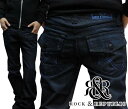 ロック&リパブリック rock&republic パンツ デニム ジーンズ ブーツカット ロング ダメージ加工 24 青 ブルー /ST レディース 【中古】【ベクトル 古着】 190226 ブランド古着ベクトルプレミアム店