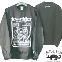 SALUD サルー メンズ スエット ブラック 510-4 ストリート ローライダー チカーノ ファッション ウェアー カジュアル スタイル ブランド ダックテイルズ シャネルズ ラッツ&スター HIPHOP ヒップホップ ダンス ウェア B系 服 大きいサイズ セール 2L 2XL 3L 3XL 4L