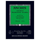 【ネコポスOK】ARCHESアルシュ 水彩紙ポストカード300g/m2 細目 5枚入り