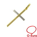 【未使用品】K18YG/WG クロスモチーフ ペン
