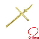 【未使用品】K18YG クロスモチーフ ペンダント