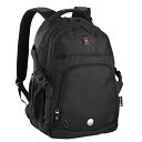 スイスウィン バックパック SW9017 30L ブラック SW9017送料無料 リュック デイバック 30L 大容量 通学 通勤 ビジネス SWISSWIN アウトドア SWISSWIN 【D】