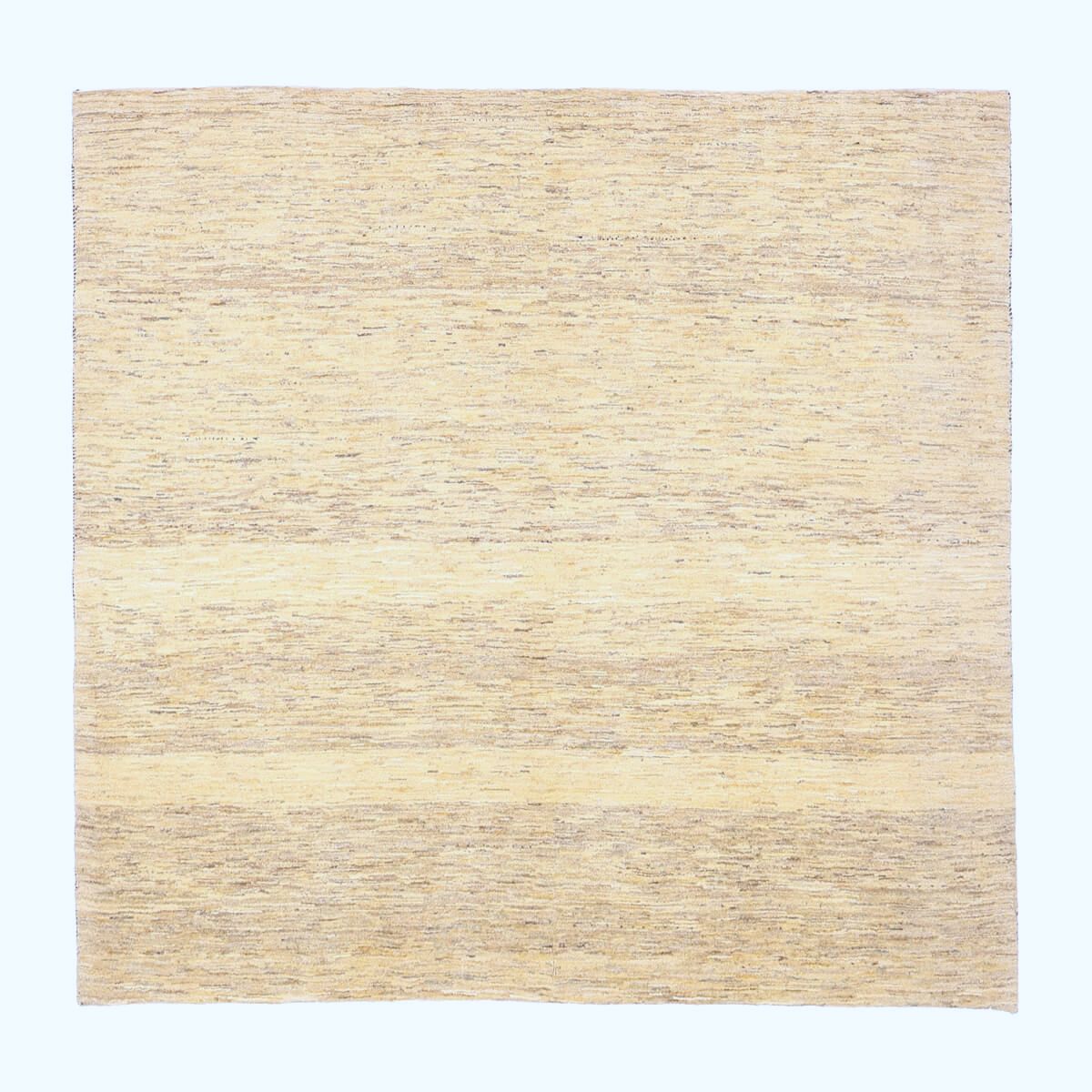 ギャッベ イラン製 リビングサイズ 196×191cm 手織り 天然 ウール100% 長方形 草木染 おしゃれ かわいい モダン ナチュラル 北欧 ラグ 絨毯 マット ラグマット カーペット ギャベ 床暖房対応 ホットカーペット対応 （HL-70136）