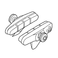 【SHIMANO ブレーキシュー】R55C(BR-5501/BR-5500)カートリッジタイプブレーキシューセット(ペア)