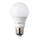 イケア レーダレ IKEA LEDARE LED電球 E26 400ルーメン 調光器対応 球形 オパールホワイト 702.667.70