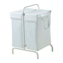 IKEA イケア MULIG ランドリーバッグ スタンド付き ホワイト 602.196.61 【メール便不可】