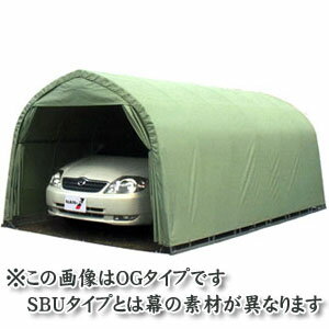 【全商品ポイント5倍　7月10日00:00〜7月12日23:59まで】　パイプ車庫 B778M(シルバー)