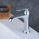 水栓金具 蛇口 水栓 洗面水栓 洗面手洗いボウル用 台所用水栓 単水栓 シングルレバー ワンレバー 洗面用水栓金具 KOJ-017 単水栓、水のみのご使用に適しています。(お湯の接続は出来ません)