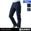 ELEMENT/エレメント メンズ デニム パンツ AF021-703 ズボン ロングパンツ 男性用 人気 ブランド
