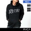 RVCA/ルーカ メンズ プルオーバー パーカー AF042-002 フード付き 長袖 男性用 人気 ブランド おしゃれ