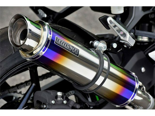 Ninja250：2022〜(8BK-EX250Y(2BK-EX250P) マフラー BEAMS ビームス R-EVO2 ヒートチタン スリップオン G433-54-P1J