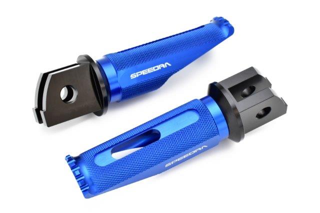 【抽選で最大100％ポイントバック】SPEEDRA スピードラ アルミ削リ出しステップ レーシングタイプ タンデム側 AFPR219BE YAMAHA YZF-R6 2006/ YZF-R7 2022-YZF-R1 2004/ VMAX1700