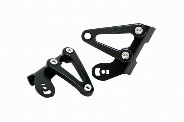 【抽選で最大100％ポイントバック】 モリワキエンジニアリング MORIWAKI ヘッドライトステーキット BLACK CB1100EX/RS 17- 06131-201P1-B0