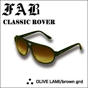 【送料無料】CLASSIC ROVER(OLIVE-LAMI/brown-grd)【FABファブ】  【マラソン201207_趣味】