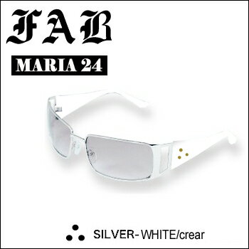 【送料無料】MARIA24(SILVER-WHITE/clear)【FABファブ】