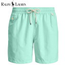ラルフローレン 水着 海パン POLO RALPH LAUREN ポロ メンズ 紳士用 スイムウェア ショーツ サーフ ハーフパンツ ベイサイド グリーン