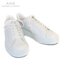 【送料無料】Amb(エーエムビー)ローカット レザースニーカ...