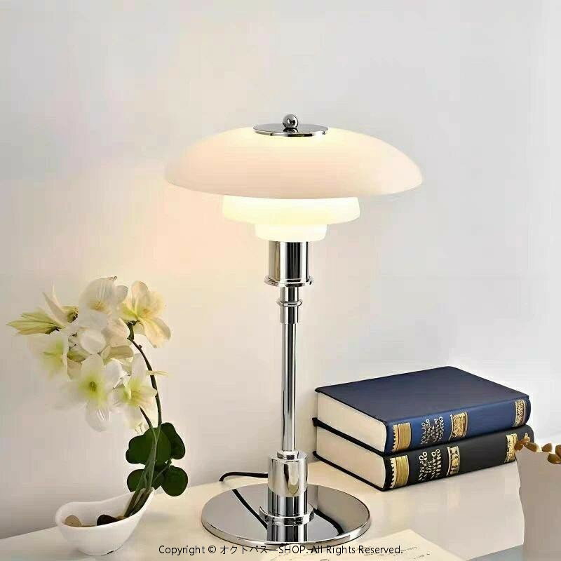 北欧照明 ポールヘニングセン PH3/2 テーブルライト ブラック 間接照明 デスクランプ スタンドライト インテリア LED対応 リプロダク 常夜灯 卓上