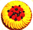 とろけるマンゴーといちごのタルト16cm（5号） お誕生日ケーキ、バースデーケーキ用に！ 大切な記念日にも！ 【バースデイケーキ】
