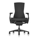 Herman Miller ハーマンミラー エンボディチェア（CN122AWAA G1 G1 BB）【シートタイプ：シンク】【Embody Chair】【グラファイトカラーベース】【グラファイトカラーフレーム】シートカラー：ブラック（3SY12） / 椅子