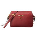 プラダ レディース ショルダーバッグ レッド PRADA 1BH093 NOM 2BBE F0041 高級 おしゃれ 誕生日 プレゼント 20代 30代 40代 50代 60代
