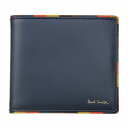 ポールスミス メンズ 二つ折り財布 Paul Smith M1A 4833 AEDGE 48-Denim ブランド 誕生日 プレゼント 20代 30代 40代 50代 60代